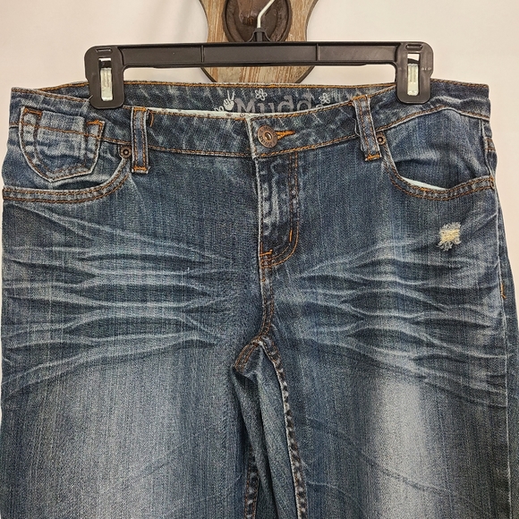 (909) Mudd Woman's Jeans, Size: 9 Color: Blue - Picture 6 of 14